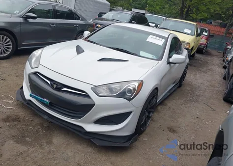 2013 Hyundai Genesis 2.0T from USA, damaged, VIN KMHHT6KD3DU092695